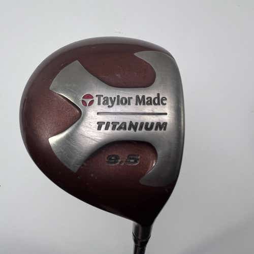 TaylorMade Ti Bubble Driver 9.5* Bubble S-90 Plus 90g Stiff Plus Graphite RH