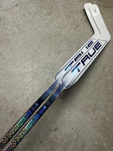 2 PACK True HZRDUS 9X4 Regular Goalie Stick 25" Paddle Bobrovsky NHL Pro Stock (New)