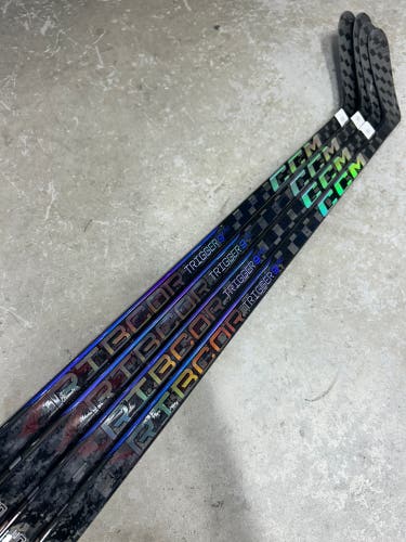 4 PACK 85 Flex Custom P28 Senior CCM RibCor Trigger 9 Pro Left Hand Hockey Stick Pro Stock (New)