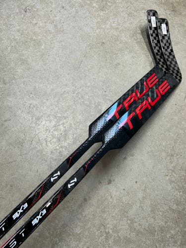 2 PACK True Catalyst 9X3 Regular Goalie Stick 25” Paddle NHL Pro Stock (New)