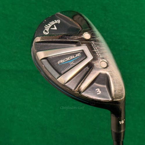 Callaway Rogue X 18 3 Hybrid Graphite Design G-Series 85 Graphite Stiff