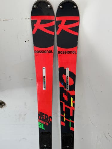 Racing 165 cm Rossignol Hero Athlete SL Europa Cup Skis Without Bindings (Used)