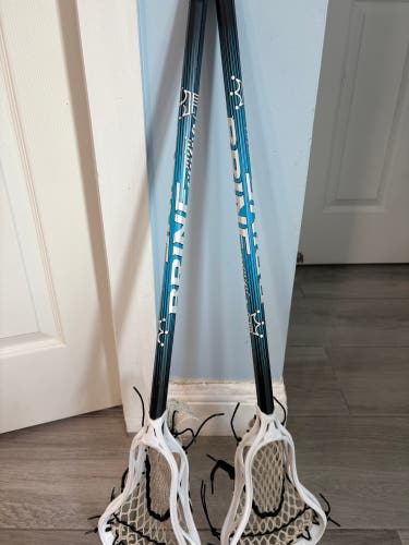 Brine Mini Clutch Lacrosse Training Sticks (Slightly Used in Good Condition)