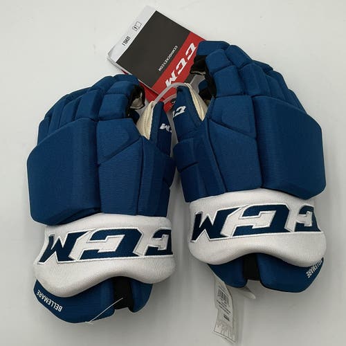 (New) Colorado Avalanche Pro Stock 14” CCM HGTKPP Gloves Bellemare