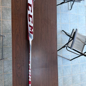 Senior CCM Extreme Flex 5 Prolite Full Right Goalie Stick 26" Paddle Pro Stock (New)
