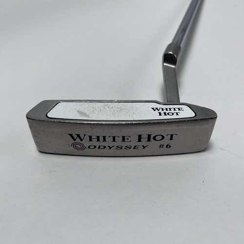 Odyssey White Hot 6 Putter 34.5" SuperStroke Fatso 5.0 Mens RH
