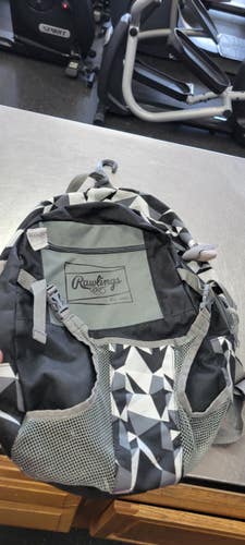 Used Rawlings BACKPACK BB/SB Player Backpack Black 11497-S000161135