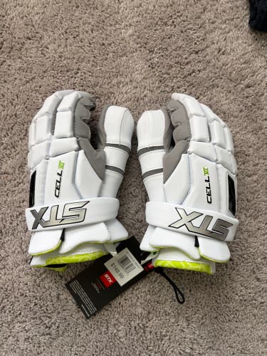 STX Cell vi Lacrosse Goalie Gloves (New)