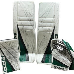 Remi Poirier Stars 35+3 CCM EFlex 7 Goalie Full Set Pro Stock (Used) 2208