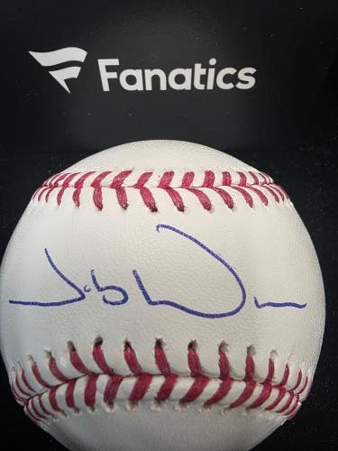 A's JACOB WILSON Auto Signed Autographed MLB Baseball FANATICS