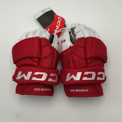 Detroit Red Wings 13” Stadium Series CCM HG12 Gloves Pro Stock