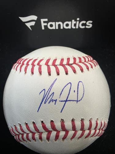 New York Yankees MAX FRIED Signed Autograph MLB Authentic Baseball Fanatics COA