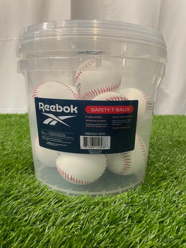 Reebok 12-Pack Safety T-Ball Baseball Set