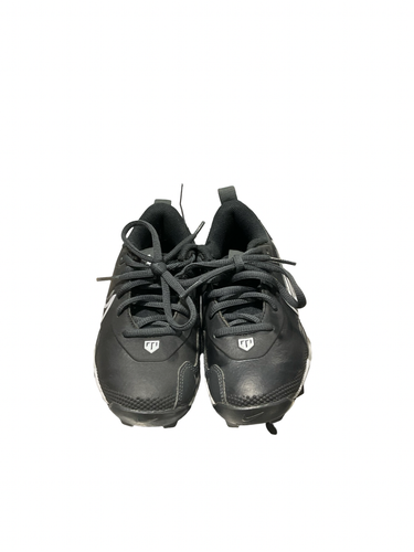 Used Nike BLK TROUT CLEATS BB/SB Cleats Black Youth 12.0 11834-S000056663