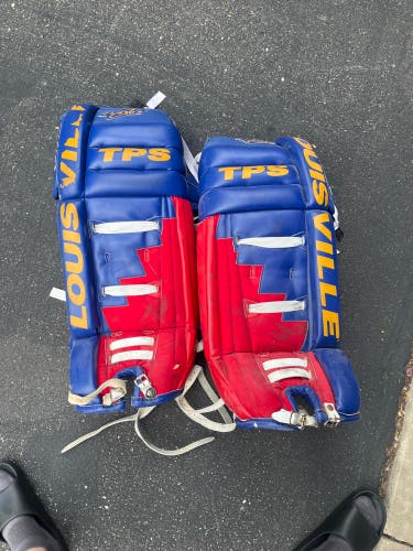 32" TPS Louisville Goalie Leg Pads (Used)