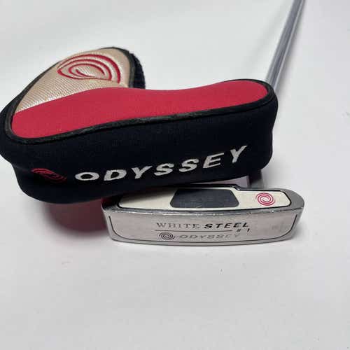 Odyssey White Steel 1 Putter 35.5" Mens RH HC