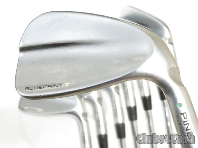 PING Blueprint T Irons Forged Green Dot KBS TOUR 130 X 3-P  +1" TALL