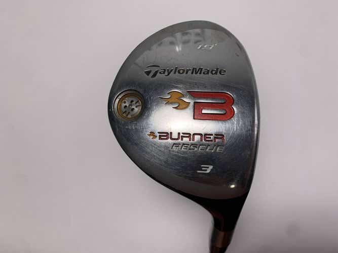 TaylorMade Burner Rescue 2008 3 Hybrid 19* REAX 60g Senior Graphite Mens RH