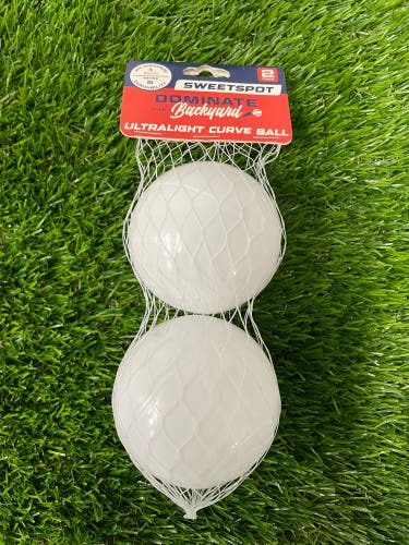 Sweetspot Ultralight Curve Ball | 2-Pack