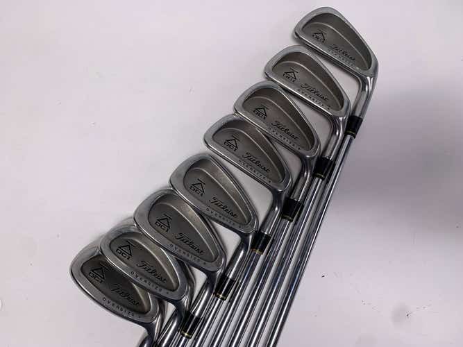 Titleist DCI Black Oversize+ Iron Set 3-PW+GW DG Sensicore R300 Reg RH No 7 iron