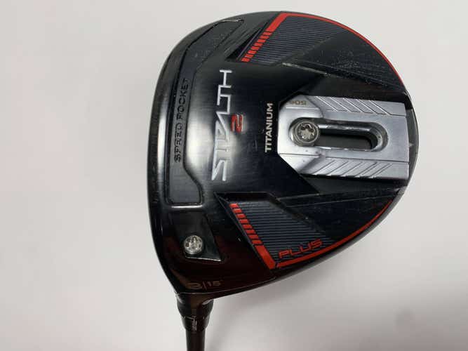 LEFTY TaylorMade Stealth 2 Plus 3 Fairway Wood 15* Tensei Blue AV 65g Regular LH