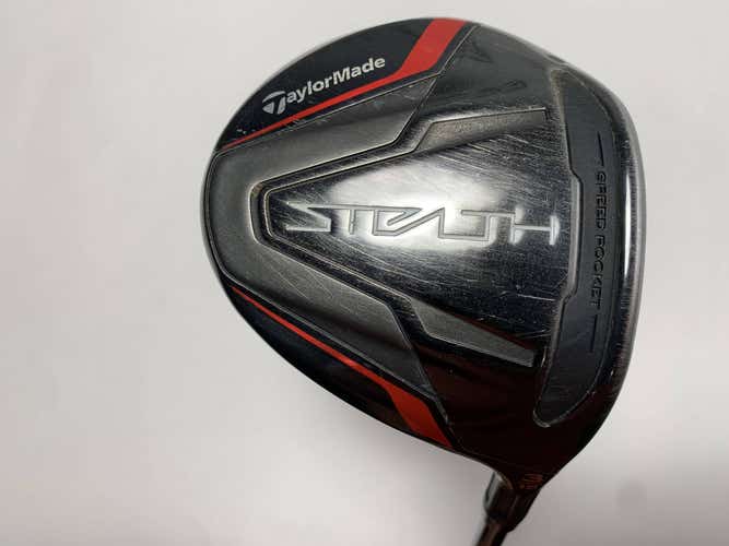 TaylorMade Stealth 3 Fairway Wood 15* Fujikura Ventus Red 6S Stiff RH