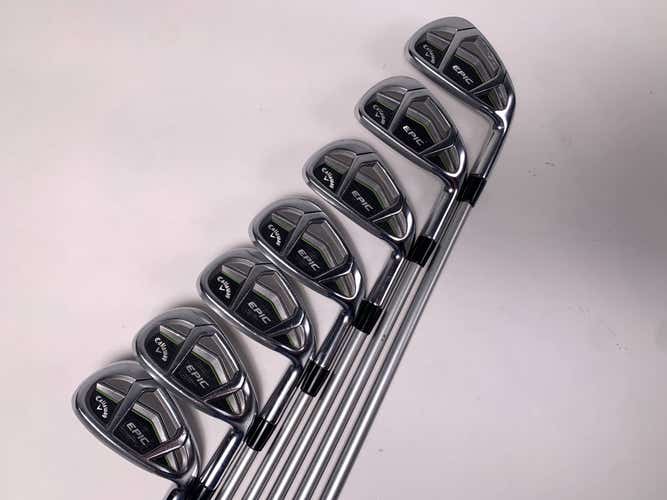 Callaway Epic Iron Set 5-PW+AW Mitsubishi Chemical OTi 75 Regular RH