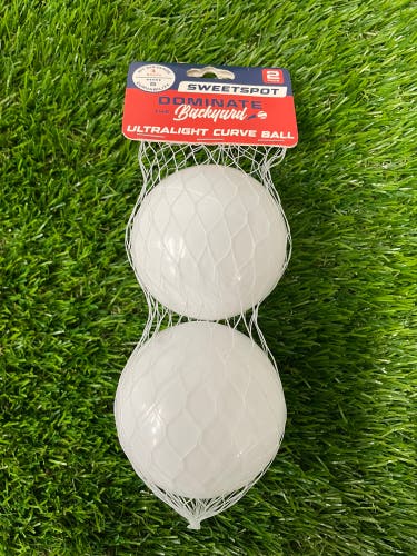 Sweetspot Ultralight Curve Ball | 2-Pack