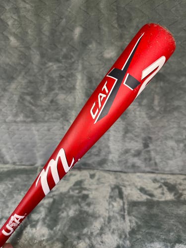 2025 Marucci CATX2 Connect Hybrid Bat USABat Certified (-11) Hybrid 16 oz 27" (Used)