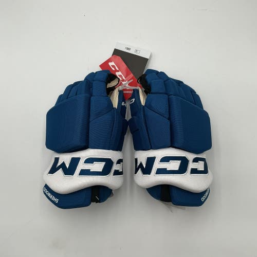 Colorado Avalanche New Pro Stock CCM HGTKPP Gloves 14” Kiefer Sherwood Stock