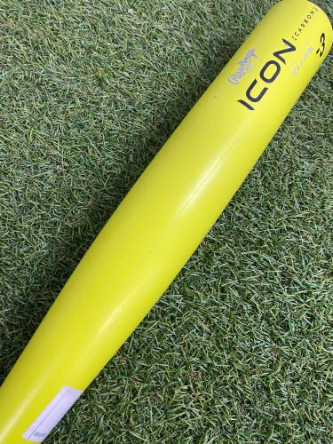 Rawlings Icon Glowstick Limited Edition BBCOR Bat (-3)
