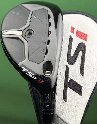 Titleist TSR3 Rescue 4-Hybrid 4H 21* Stiff Tensei CK Series 100HY White w/ Cover