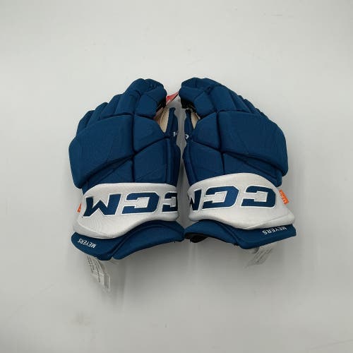 New Blue CCM HGPJSPP Pro Stock Gloves Colorado Avalanche Meyers 14”