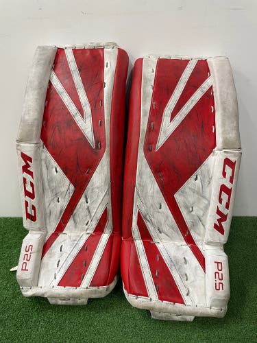 24" Youth CCM Premier P2.9 Goalie Leg Pads (Used)