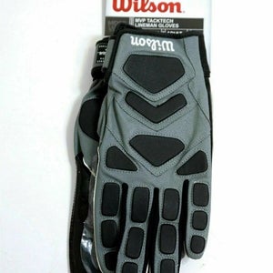 NEW Wilson Football MVP Tacktech Lineman Gloves Adult Large WTF9340GL