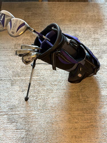 Junior US Kids Golf DV3 WT-15S Clubs (Full Set - 6 Pieces) RiH | 54" (Used)