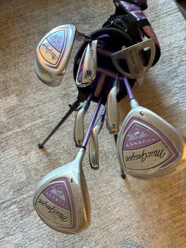 Junior MacGregor Tourney MT Clubs (Full Set - 8 Pieces) Left Hand (Used)