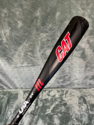 2021 Marucci CAT Alloy Bat USABat Certified (-11) Alloy 13 oz 24" (Used)