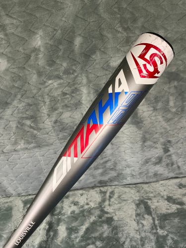 2019 Louisville Slugger Omaha 519 Alloy Bat USSSA Certified (-10) Alloy 18 oz 28" (Used)