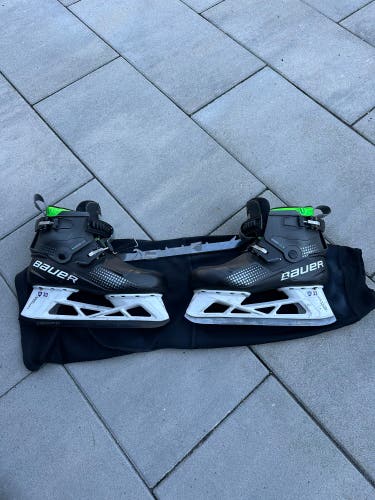 2022 Bauer Konekt Hockey Goalie Skates Pro Stock 8 (Used)