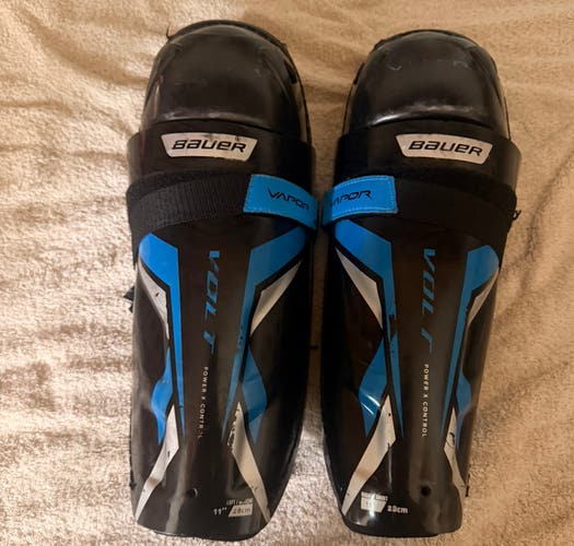 Junior Bauer Vapor 11" Shin Pads (Used)