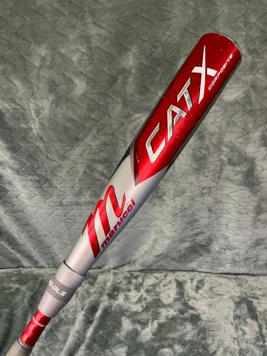 2023 Marucci CAT X Composite Bat USSSA Certified (-10) Composite 19 oz 29" (Used)