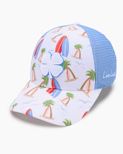 NEW Black Clover Live Lucky Island Luck #36 White Snapback Golf Hat/Cap