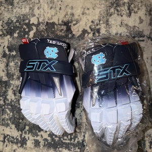Brand New UNC Tarheel’s STX RZR 2 Gloves