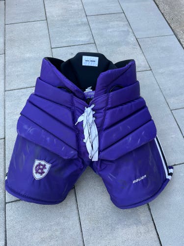 Senior Large Bauer Pro Hockey Goalie Pants Pro Stock (Used)