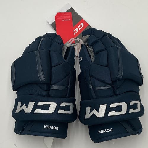 (New) Colorado Avalanche Byram 14” CCM HG12 Pro Stock Gloves