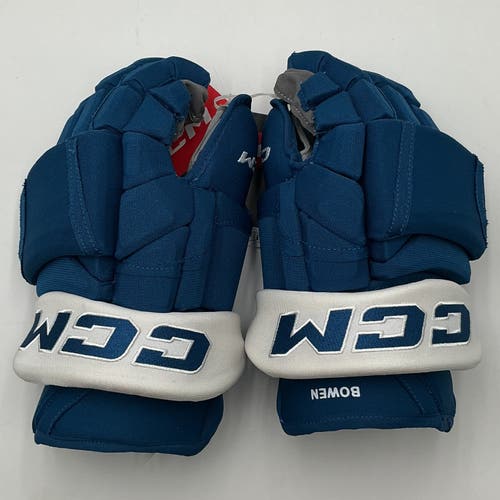 (New) Colorado Avalanche Byram 14” CCM HG12 Pro Stock Gloves
