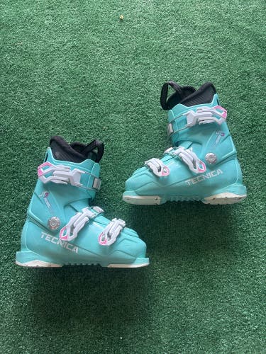 Kid's Tecnica JT3 Pearl Ski Boots (Used) | Mondo 21.5 (255mm)