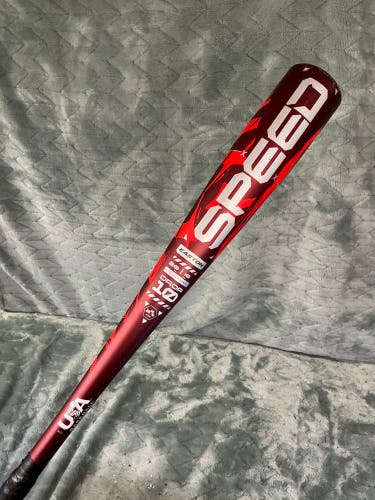 2022 Easton Speed Alloy Bat USABat Certified (-10) Alloy 18 oz 28" (Used)