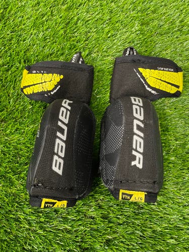 Youth Large Bauer Supreme Ultrasonic Elbow Pads (Used)
